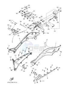 XP500A T-MAX 530 (2PWC) drawing SIDE COVER 2