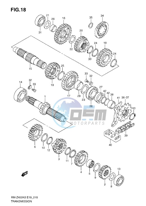 TRANSMISSION (K8-L0)