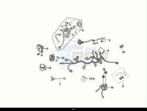 ORBIT III 50 (XE05W2-NL) (E5) (M1) drawing WIRE HARNESS