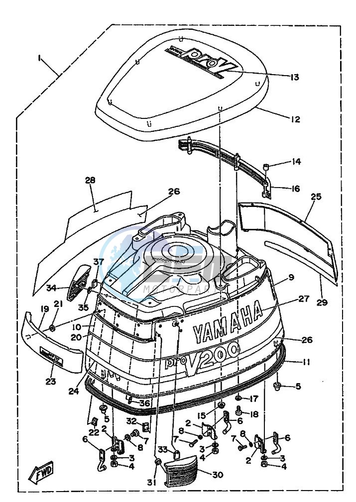 TOP-COWLING