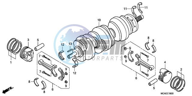 CRANKSHAFT/PISTON