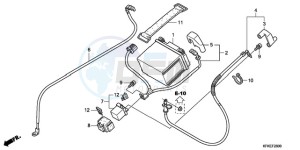 VTR2509 France - (F / CMF LL MK) drawing BATTERY