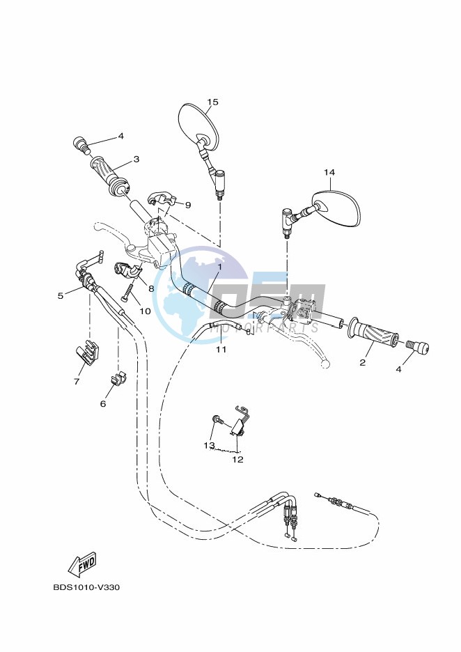 STEERING HANDLE & CABLE