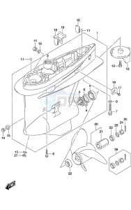 DF 150AP drawing Gear Case