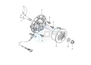 YZ 250 drawing GENERATOR