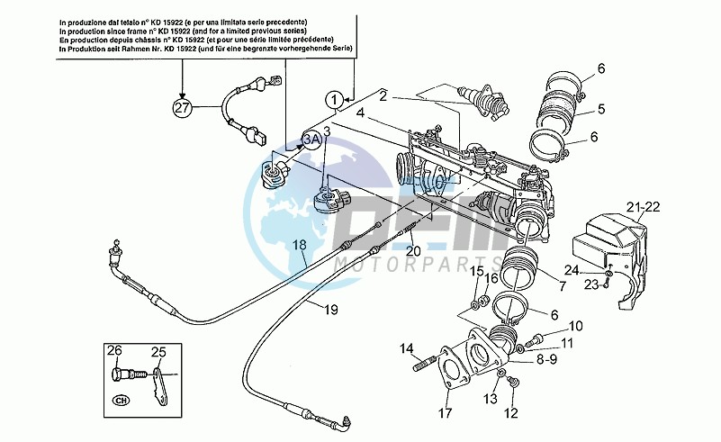 Throttle body