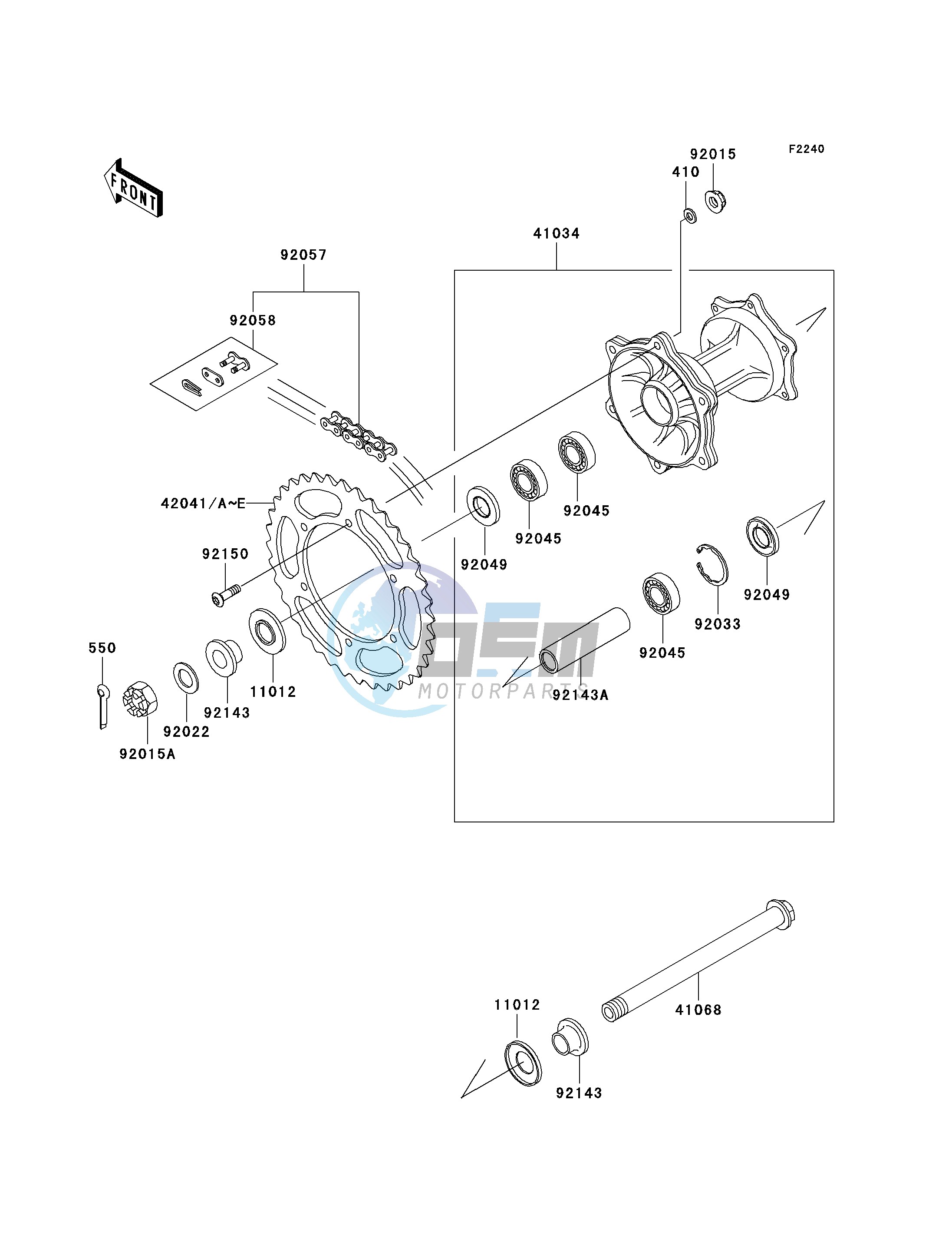 REAR HUB