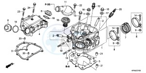 TRX420FMC drawing CYLINDER HEAD