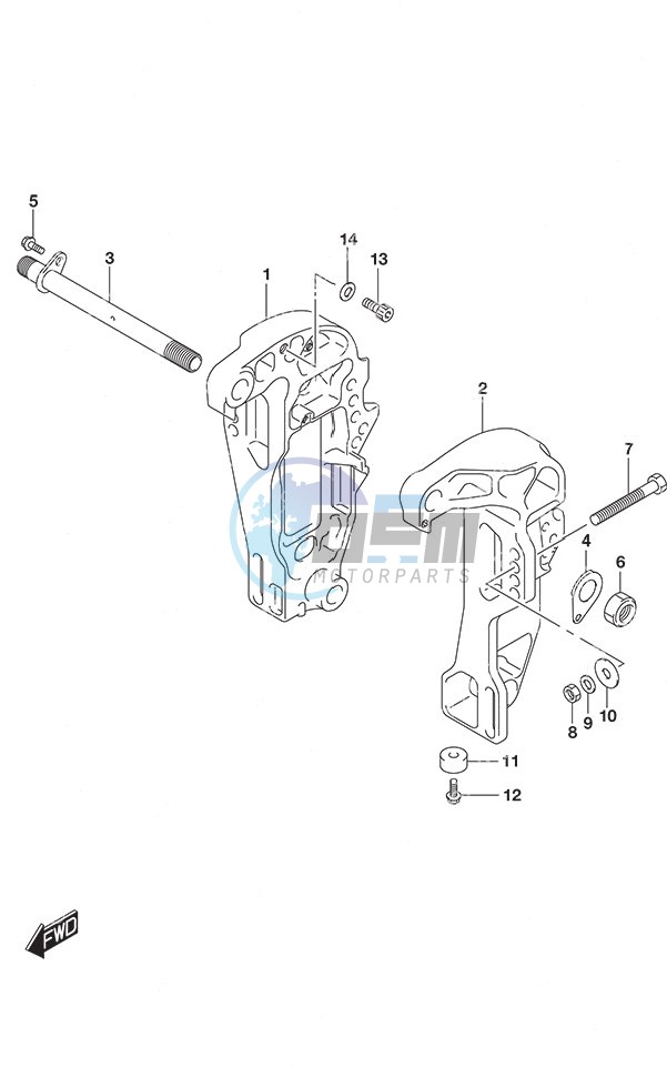 Clamp Bracket High Thrust