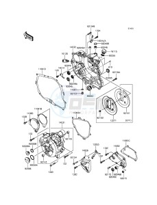 Z250SL BR250EFS XX (EU ME A(FRICA) drawing Engine Cover(s)