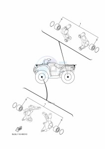 YFM450FWBD KODIAK 450 EPS (BEY3) drawing MAINTENANCE PARTS KIT