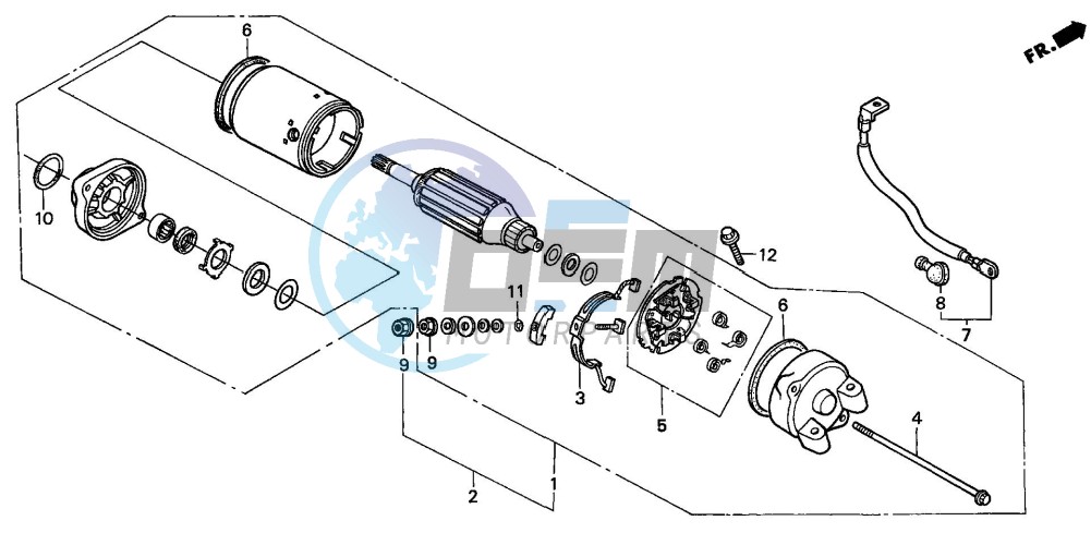 STARTING MOTOR