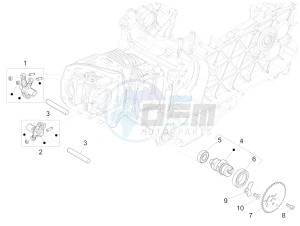 SPRINT 125CC 4T 3V IGET E4 ABS (APAC) drawing Rocking levers support unit