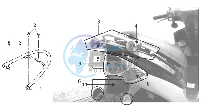 REAR LUGGAGE FRAME