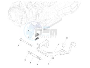 PRIMAVERA 50 4T-3VS E4 (EMEA) drawing Stand/s