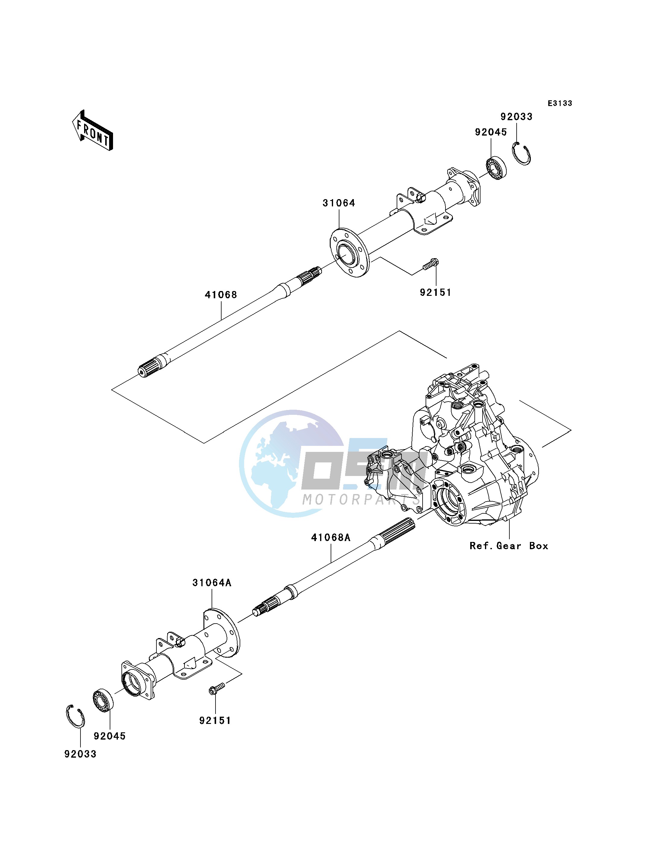 REAR AXLE