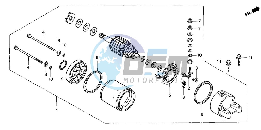 STARTING MOTOR