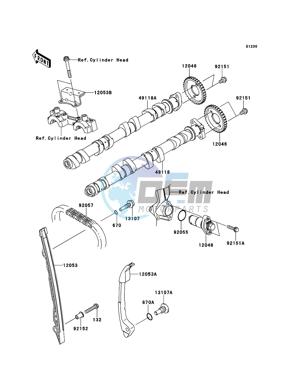 Camshaft(s)/Tensioner