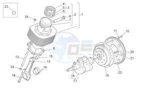 Sport 1200 1200 drawing Crankshaft cpl.