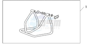 CBR600FB drawing REAR PADDOCK STAND