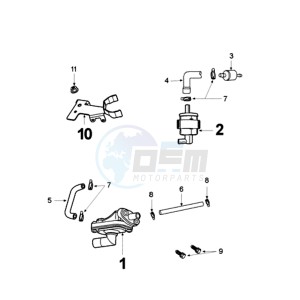 LUDIX 10 RORA SNAKE drawing AIR INLET