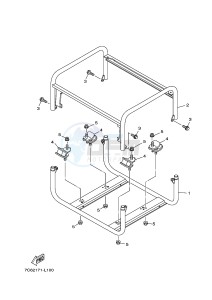 EF6600/E 357 (7C62 7C63 7C63 7C68) drawing FRAME