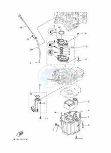 F200CETX drawing VENTILATEUR-DHUILE