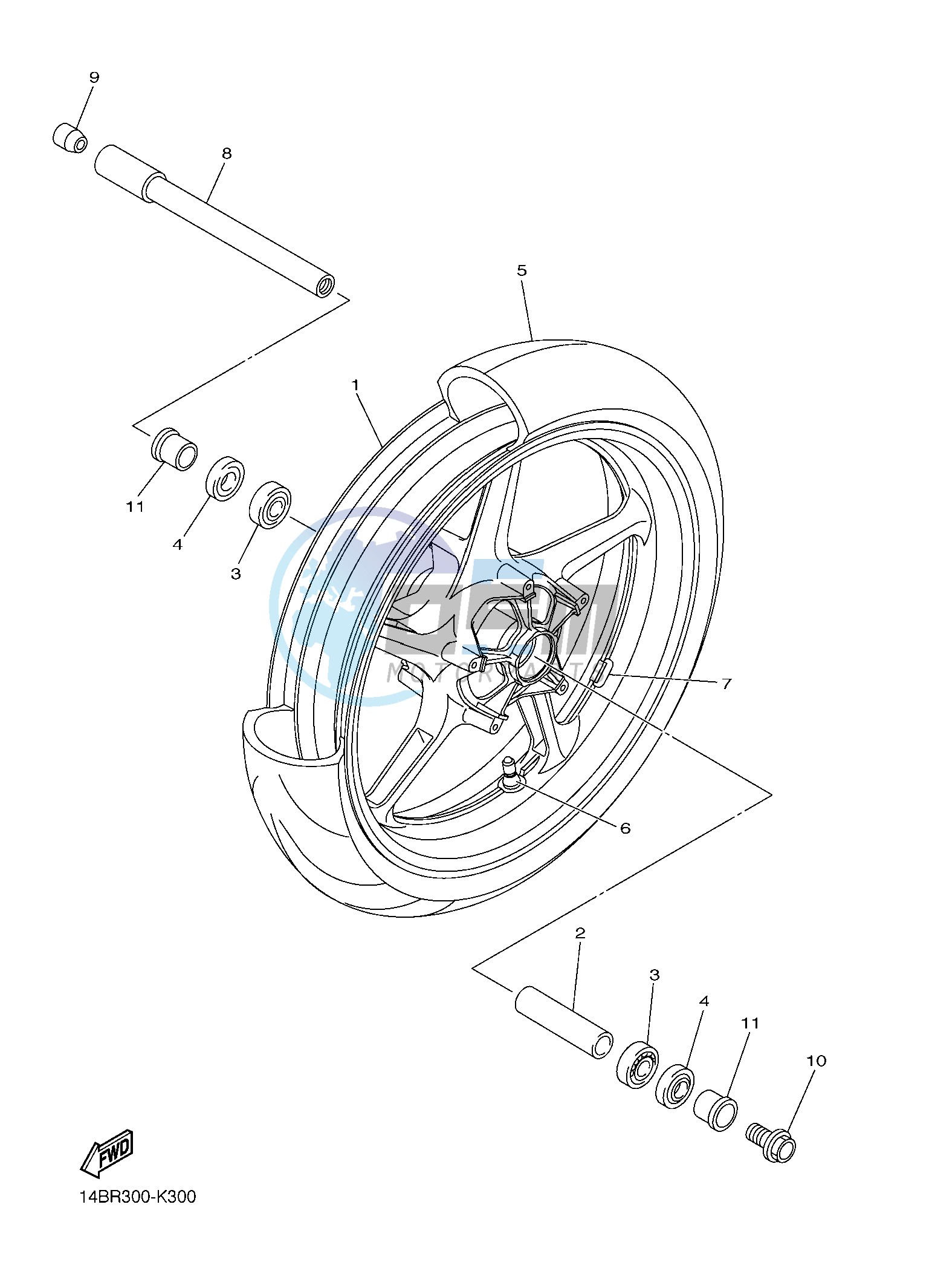 FRONT WHEEL