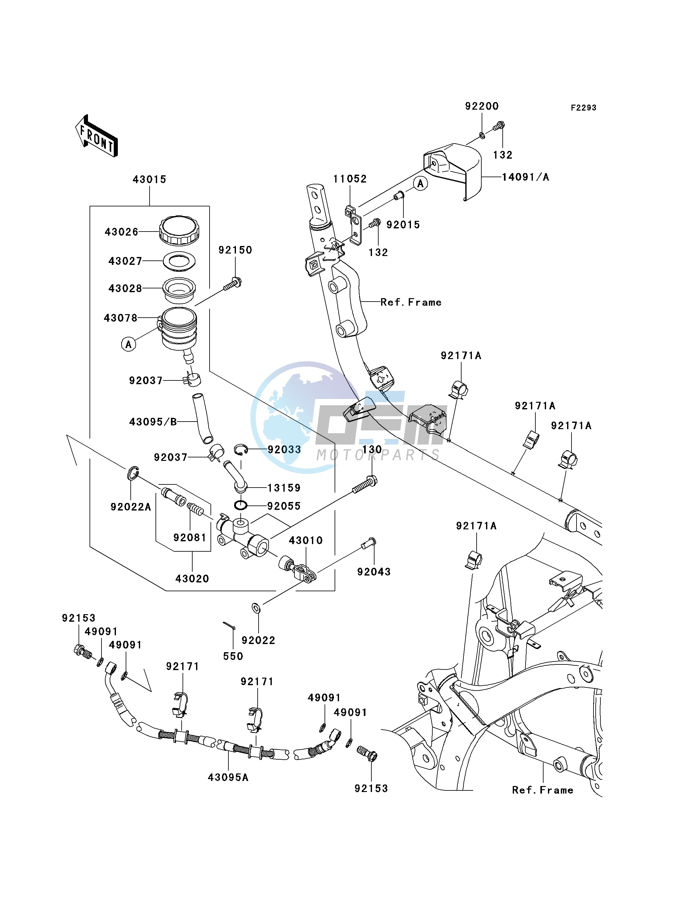 REAR MASTER CYLINDER