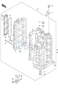 DF 140A drawing Cylinder Block