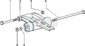 Typhoon 50 XR drawing Swinging arm