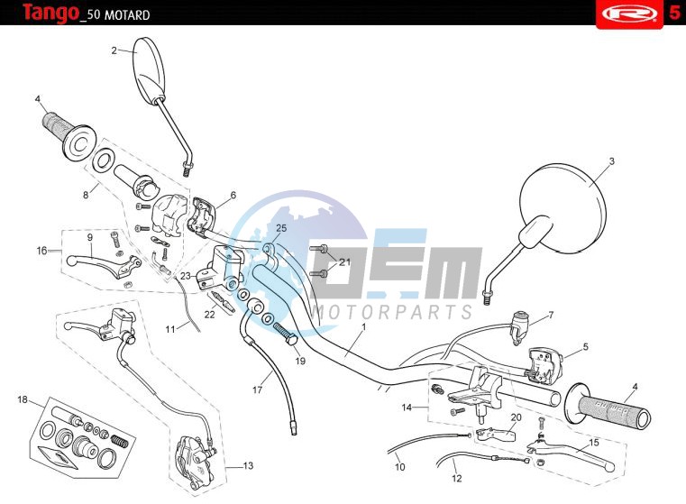 HANDLEBAR - CONTROLS