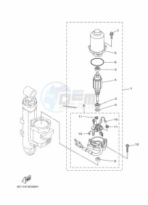 T60TLRD drawing POWER-TILT-ASSEMBLY-2