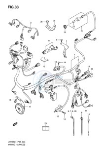 UH125 BURGMAN EU drawing WIRING HARNESS