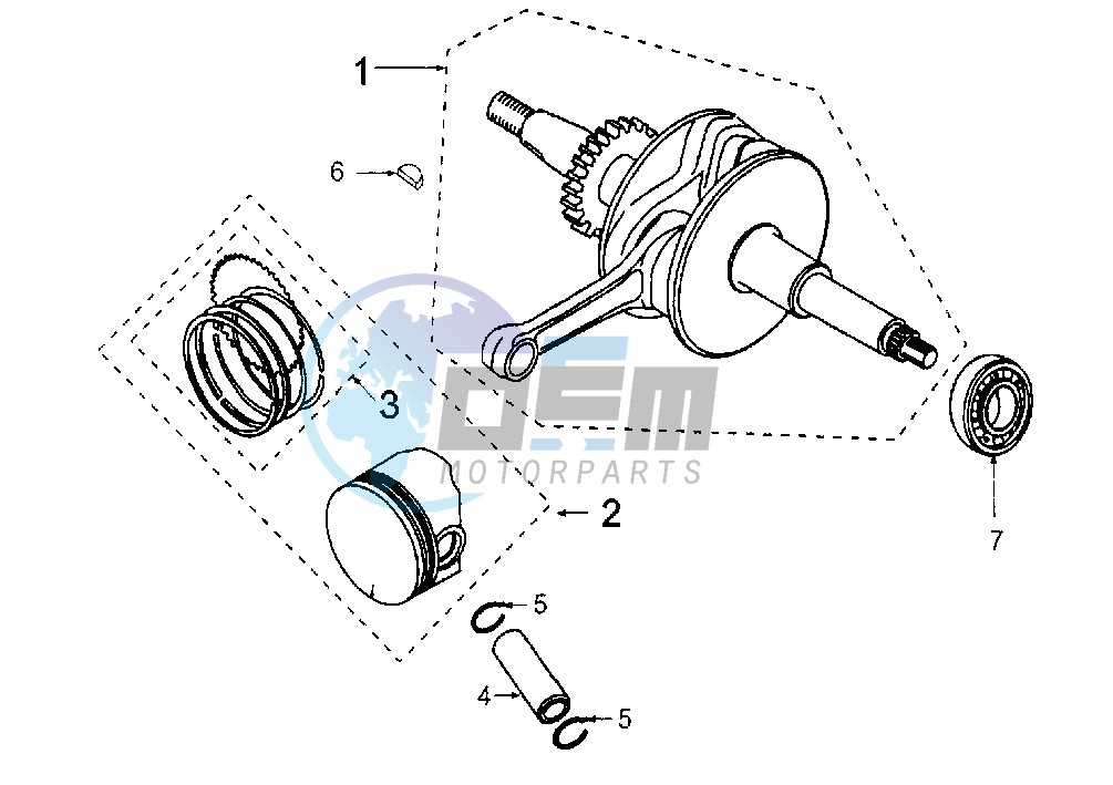 CRANKSHAFT-PISTON