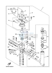 F25A drawing TILT-SYSTEM