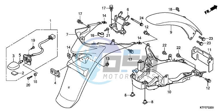 REAR FENDER