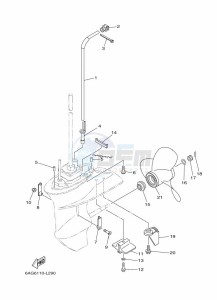 F15CEHL drawing PROPELLER-HOUSING-AND-TRANSMISSION-2