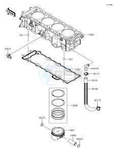 JET SKI SX-R JS1500AHF EU drawing Cylinder/Piston(s)