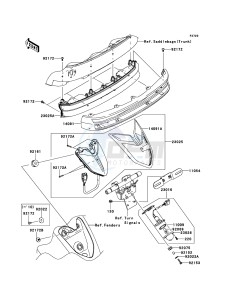 VN1700_VOYAGER_ABS VN1700B9F GB XX (EU ME A(FRICA) drawing Taillight(s)