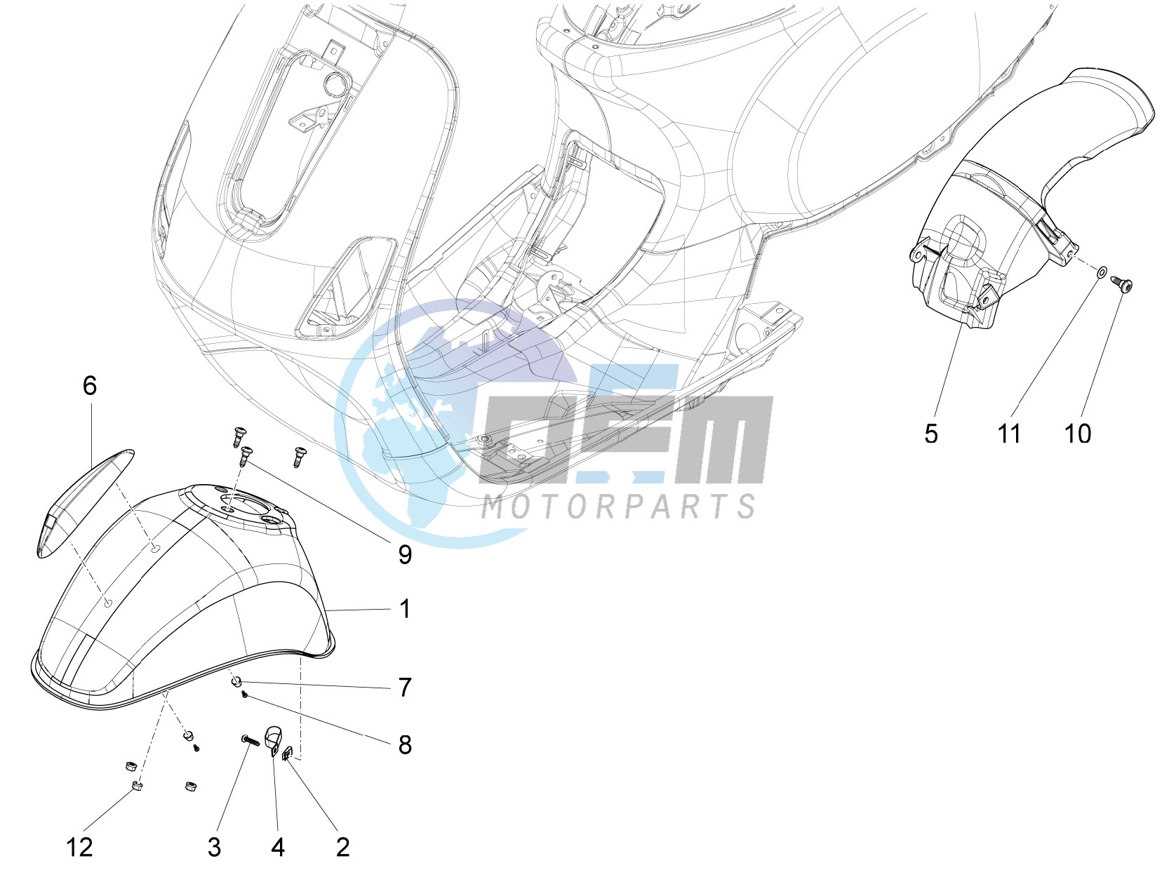 Wheel housing - Mudguard