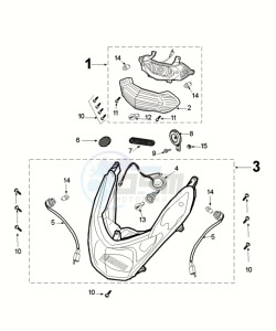 KISBEE 50 A SLN drawing LIGHTING