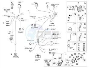 RS 125 Replica E4 ABS (EMEA) drawing Front electrical system