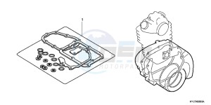 CBR250RAD CBR250R ABS 2E - (2E) drawing GASKET KIT B