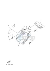 YFZ450R YFZ45YSXJ (BW29) drawing TAILLIGHT