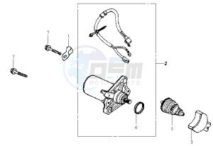 JUNGLE - drawing STARTER / OILPUMP