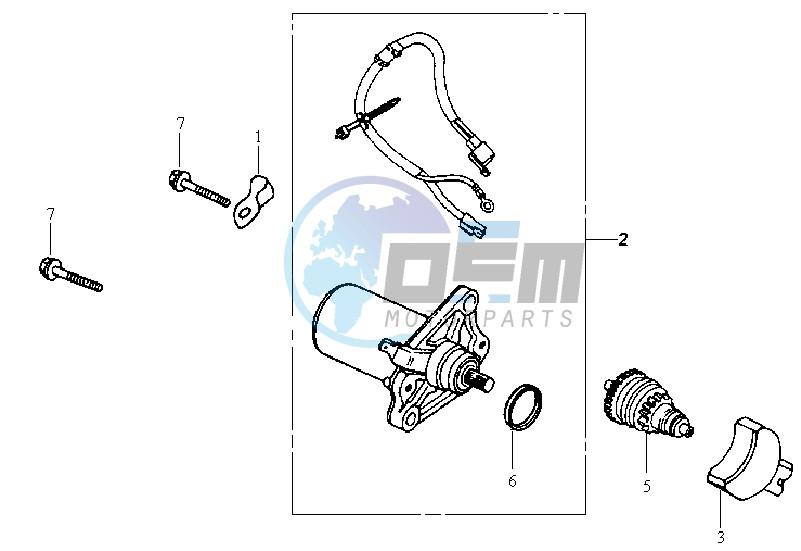 STARTER / OILPUMP