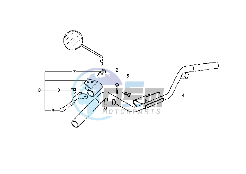 Rear brake control