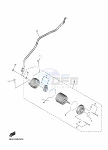 NIKEN MXT850 (BD5B) drawing STARTING MOTOR