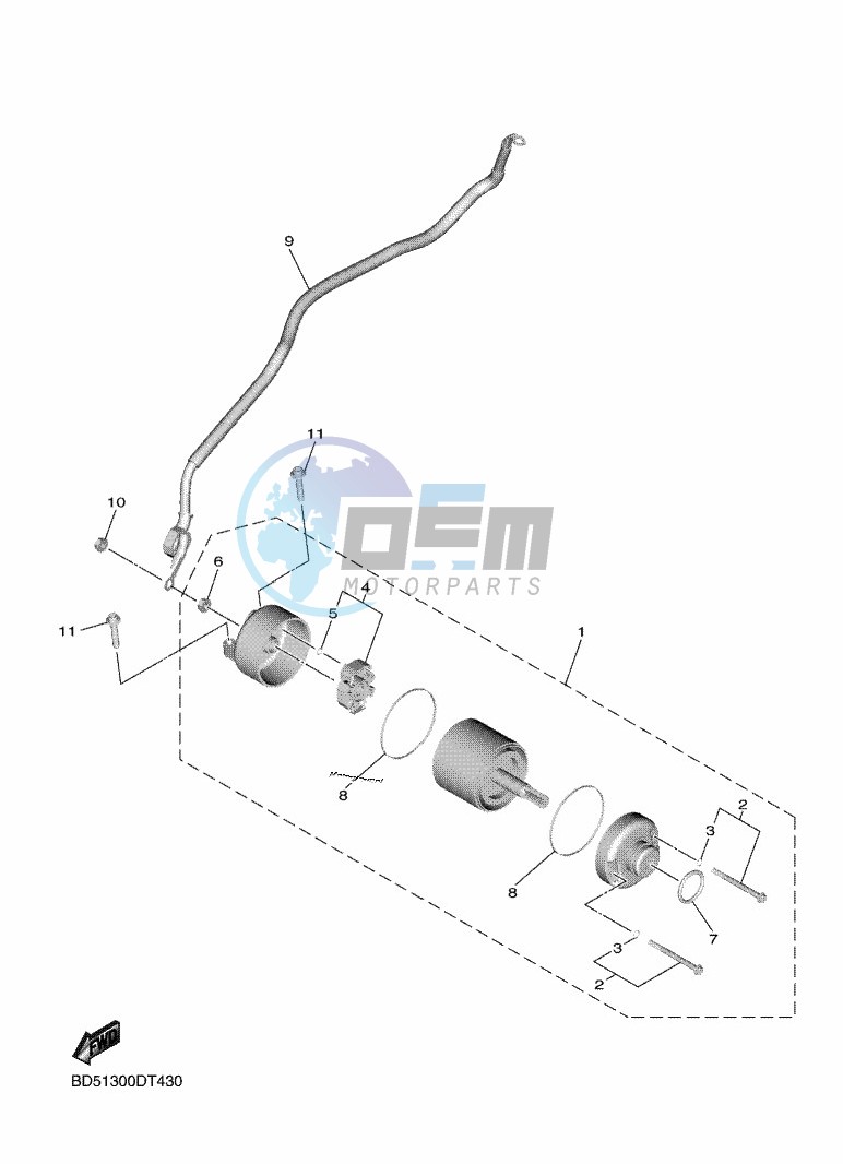 STARTING MOTOR